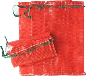 China Large Capacity 40kg 50kg Disposable Orange Pomelo Mesh Bags Factory Direct Mesh Bags Breathable Mesh Bags