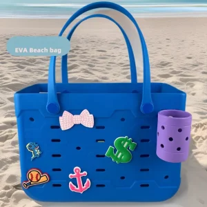 Chinese Factory Large Beach Waterproof Tote Bags Fashion Eva Beach Bag