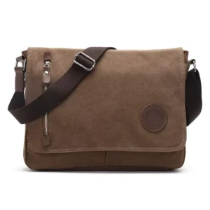 Classic Canvas Messenger Bag