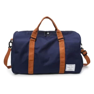 Classic Trendy Duffel Bag for Women Men Casual Fashion Accessory for Travel Gym Oxford Material Durable