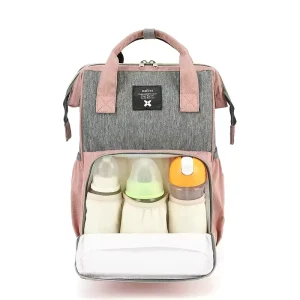Colorful Waterproof Baby Diaper Bag Large Capacity Fashion Backpack Diaper Changing Bag for Moms