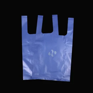 Compost Biodegradable Shopping Bags Reusable T-shirt Bags Shopper Plastic Bags