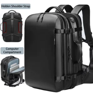 Computer Backpack 17.3 Inch Waterproof Anti Theft Laptop Backpack Large Capacity Oxford Unisex Business Travel Computer Backpack