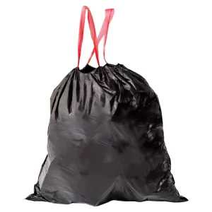Convenient Drawstring Plastic Bag with Custom Printed logo Kitchen Living Room Bathroom Garbage Bag 45*50cm per Weight 5.5g