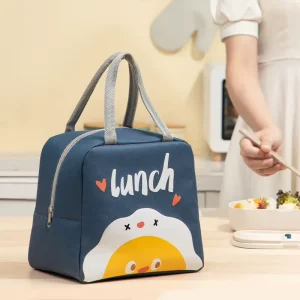 Cooler Bags Thermal Insulation Kids Children Cartoon Leakproof Eco Thermo Lunch Bags for Lunch Box