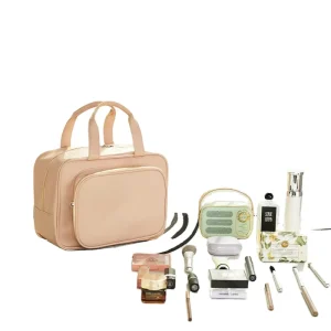 Cosmetic Bag for Women Large Capacity High-value PU High-grade Portable Travel Cosmetics Waterproof Storage Bag