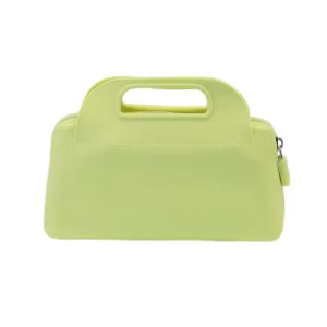 Creative New Design of Silicone Women’s Fashionable and Versatile Cosmetic Handbag a Waterproof Zipper and a Coin Purse