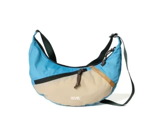 Crescent shaped Crossbody Bag Casual Outdoor Sling Bag Lightweight Nylon Dumpling Bag