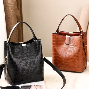 Crocodile PU Pattern Leather Handbags Women Crossbody Bag Handbags For Women