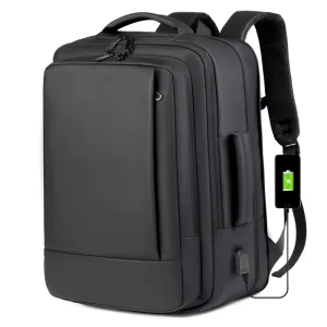 Cross border Business Shoulder Bag for Men, High-end Expandable Foreign Trade Backpack for Men, Laptop Bag