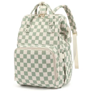 Cross border New Corduroy Mom Bag Lightweight Breathable Expandable Diaper Bag for Baby Bottles Multi-functional Portable