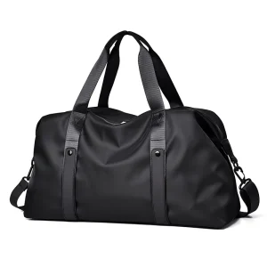 Cross border Portable Travel Duffel Bag Large Capacity Short trip Outdoor Waterproof Men Women Gym Casual Travel Polyester