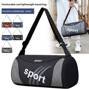 Cross-border Sports Fitness Oxford Zipper Closure Unisex Short-distance Travel Breathable 20L Adjustable Strap