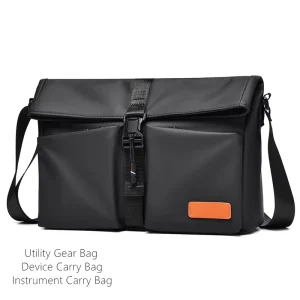 Crossbody Messenger Bag Waterproof Travel Shoulder Utility Bag Lightweight Multi Pocket Business Casual