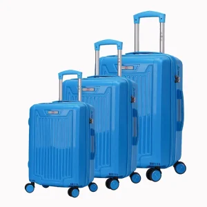 Custom 20″/24″/28″ Inch PP Material Luggage Bag Travel Suitcase With the Removable Wheel