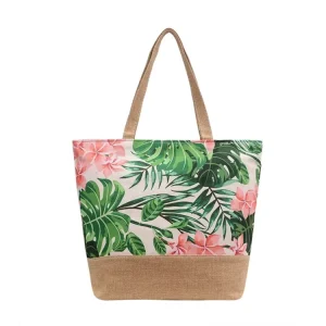 Custom Beach Bag for Women Fashion Rubber Tote Shoulder Bag Summer Beach Bag With Custom Logo