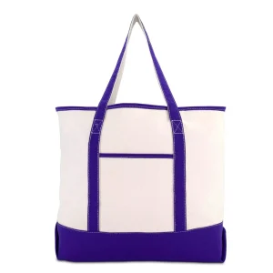 Custom Canvas Tote Bag Shopping Reusable Shopping Bags OEM Eco Friendly Shoulder Tote Bag with Luxury Embroidery logo