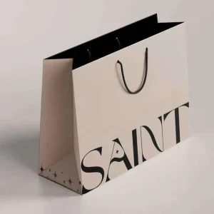 Custom Clothing Paper Bag Gift Packaging Shopping Luxury Paper Bags with Your Own Logo