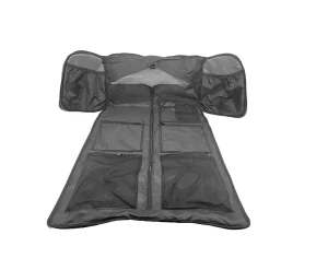 Custom Convertible Nylon Folding Storage Duffle Suit Cover Garment Duffel Bags for Women Carry on Business Travel Zipper PU