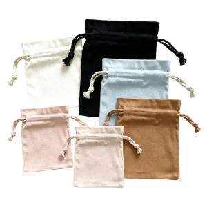 Custom Cotton Drawstring Bag Cotton Twill Drawstring Bag Drawstring Gift Bag