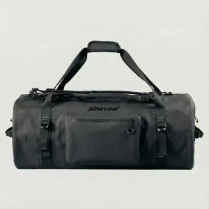Custom Design Fashion Waterproof Zipper Closure Durable Storage Duffle Travel Bag for Camping Fishing Boating