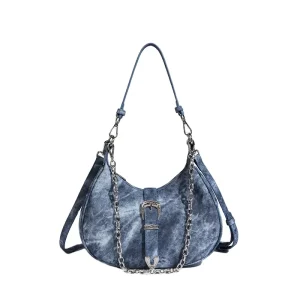 Custom Design Ladies Handbags Vintage Crossbody Bag Luxury Chain Underarm Shoulder Bags for Women