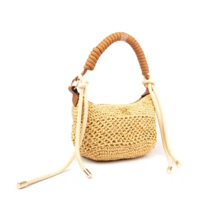 Custom Design Women Handbags Trendy Vacation Beach Bag Fashion Straw Ladies Shoulder Bags