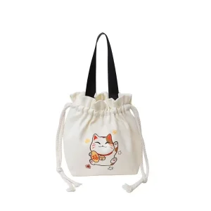 Custom Drawstring Bags With Logo Canvas Drawstring Bag for Storage Bag Cloth Bag