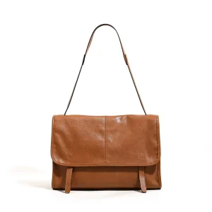Custom Fashion Luxury Vintage Cowhide Genuine Leather Ladies Shoulder Women’s Messenger Bags