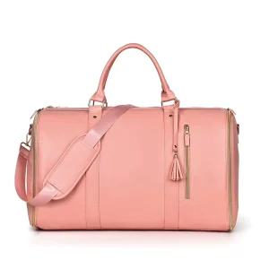 Custom Folding Single Shoulder Duffle Bag Large Capacity Waterproof Suit Business Travel Luggage Bag