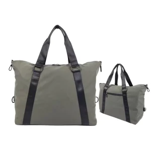 Custom Gym Bags Female Duffle Weekender Duffel Gym Sport Travel Bags Oil Waxy Leather Gym Duffel Travel Bags for Men Women