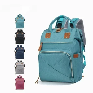 Custom High Quality Multi Function Waterproof Mom Large Diaper Storage Mommy Backpack Baby Diaper Bag