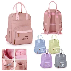 Custom High Quality Multi Function Waterproof Mom Large Diaper Storage Mommy Bag Baby Diaper Bag