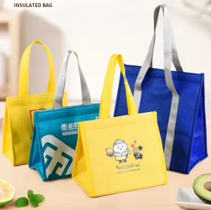 Custom Insulated Lunch Bag Reusable Mid Size Lunch Bag Lunch Cooler Bags for School Kids Outdoor