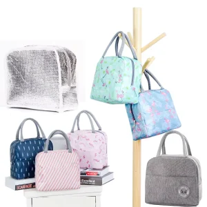 Custom Insulated Lunch Bag for Work Office School Picnic Kids Lunch Cooler Bag Leakproof Lunch Box Reusable Cooler Bag