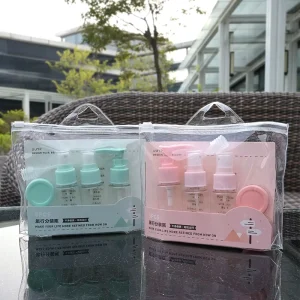Custom Label Travel Portable Cosmetic Lotion Empty Bottles PET Home Use Reusable Waterproof Eco Friendly Convenient Travel