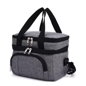 Custom Lady Fashion Picnic Bag Thermal Insulated Lunch Box Tote Cooler 20L Waterproof School Food Storage Bags