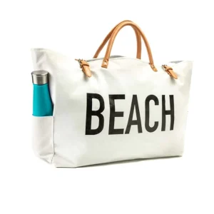 Custom Large Canvas Beach Bag Travel Tote Beach Bags