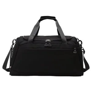 Custom Large Capacity Sport Gym Bag Yoga Travel Bag Shoes Compartment Portable Polyester