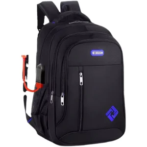 Custom Large Capacity Waterproof School Travel Backpacks USB Business Laptop Bags With Logo for Men