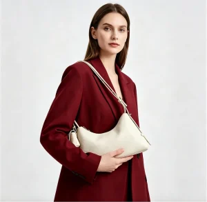 Custom Large Size High End Exquisite Fashion Crossbody Handbag Genuine Leather Zipper Closure Single Strap Portable Daily
