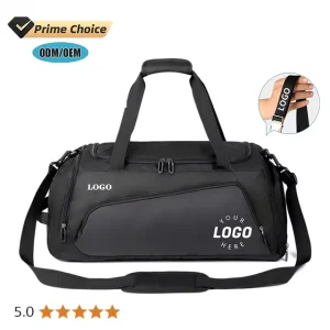 Custom Large Sports Basketball Soccer Tote Exercise Pocket Shoe Travel Outdoors Duffel Shoulder Crossbody Tote Gym Bags for Men