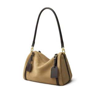 Custom Logo Classic High Quality Ladies Handbags Trendy Crossbody Bag Design Suede Women Shoulder Bags