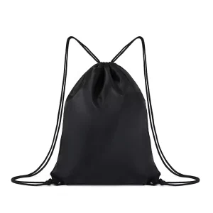 Custom Logo Daily Use Training Lightweight Outdoor Promotional Backpack Sports Fitness 210D Drawstring Bag