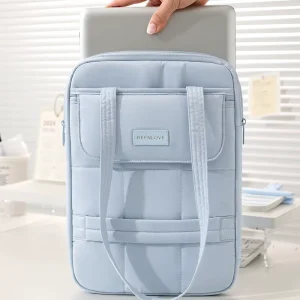 Custom Logo Design Laptop Shoulder Bag Protective Bag Portable School Students Bag
