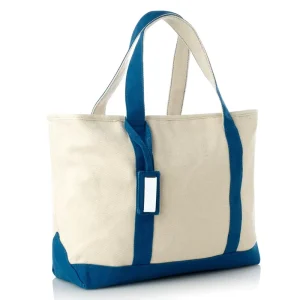 Custom Logo Durable Travel Custom Canvas Tote Beach Bag