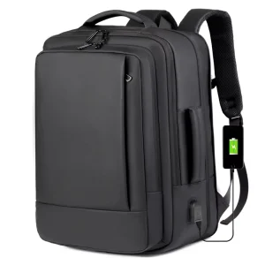 Custom Logo Durable Waterproof Oxford USB Laptop Backpack Leisure Backpack Factory Large Capacity School Outdoor Bag for Unisex