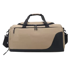 Custom Logo Expandable Large Nylon Letter Pattern Duffle Bag Dry Wet Depart Sports Gym Travel Shoulder