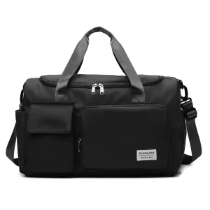 Custom Logo Fashion Folding Travel Bag Weekend Sports Waterproof Gym Bag
