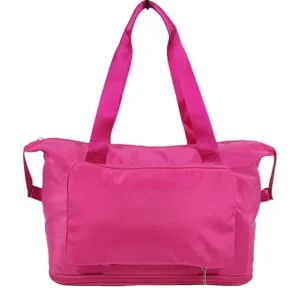 Custom Logo Large Capacity Foldable Gym Travel Bags Duffel Bag Waterproof Gym Duffle Travel Bag Weekender Duffle Travel